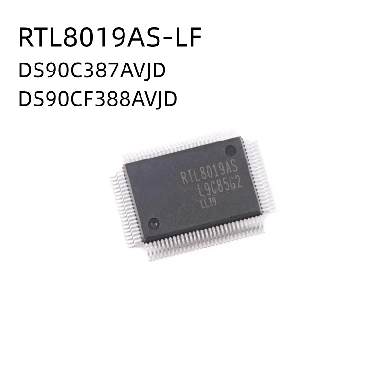 5-pecas-lote-rtl8019as-rtl8019as-lf-ds90c387vjd-ds90c387avjd-ds90cf388avjd-qfp-100-novo-chip-original