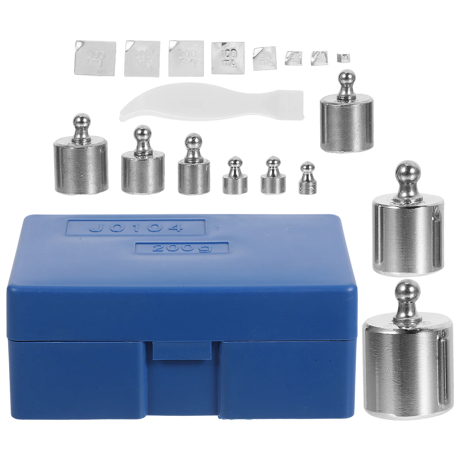 

1Set 10mg-100g High Precision M2 Calibration Weights with Case Tweezers for Lab and Industrial Scales Weight Set