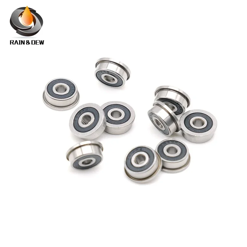 Cuscinetti a sfere F623 RS in miniatura flangiati 4P/24P F623-2RS 3x10x4 mm VORON Cuscinetto ABEC-7 F623RS per stampante 3D Voron 0