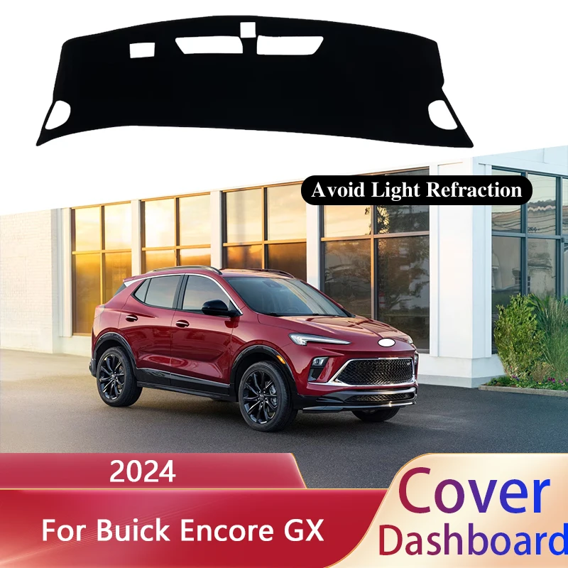 

1x для Buick Encore GX Plus 2024 Facelift крышка приборной панели коврик для приборной панели коврик для приборной панели солнцезащитный козырек против грязи и солнца автозапчасти