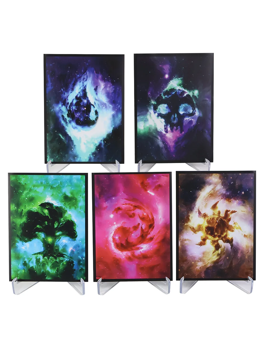 60 Stück 66 x 91 mm Kunstkartenhüllen, Sammelkartenschutz, kompatibel mit MGT/PTCG Top-Loading-Kartenschutz, bestes Geschenk – Detail 1
