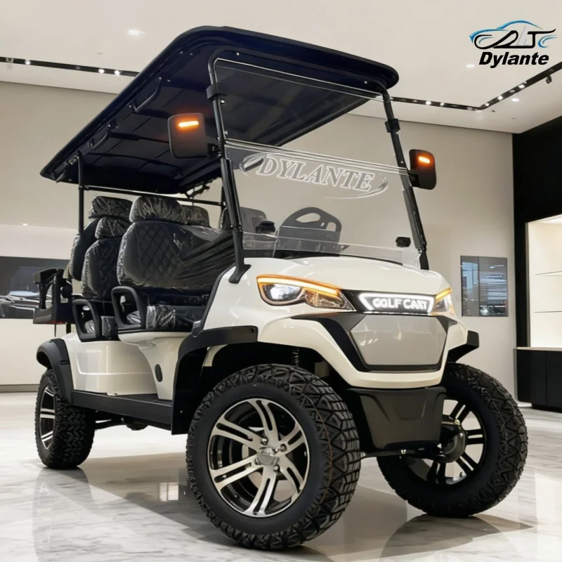 

Wholesale 72V/4kW 6-Seat Mini Electric Golf Carts At Discounted Prices Latest Model With Lithium Battery Suitable For Golf Clubs