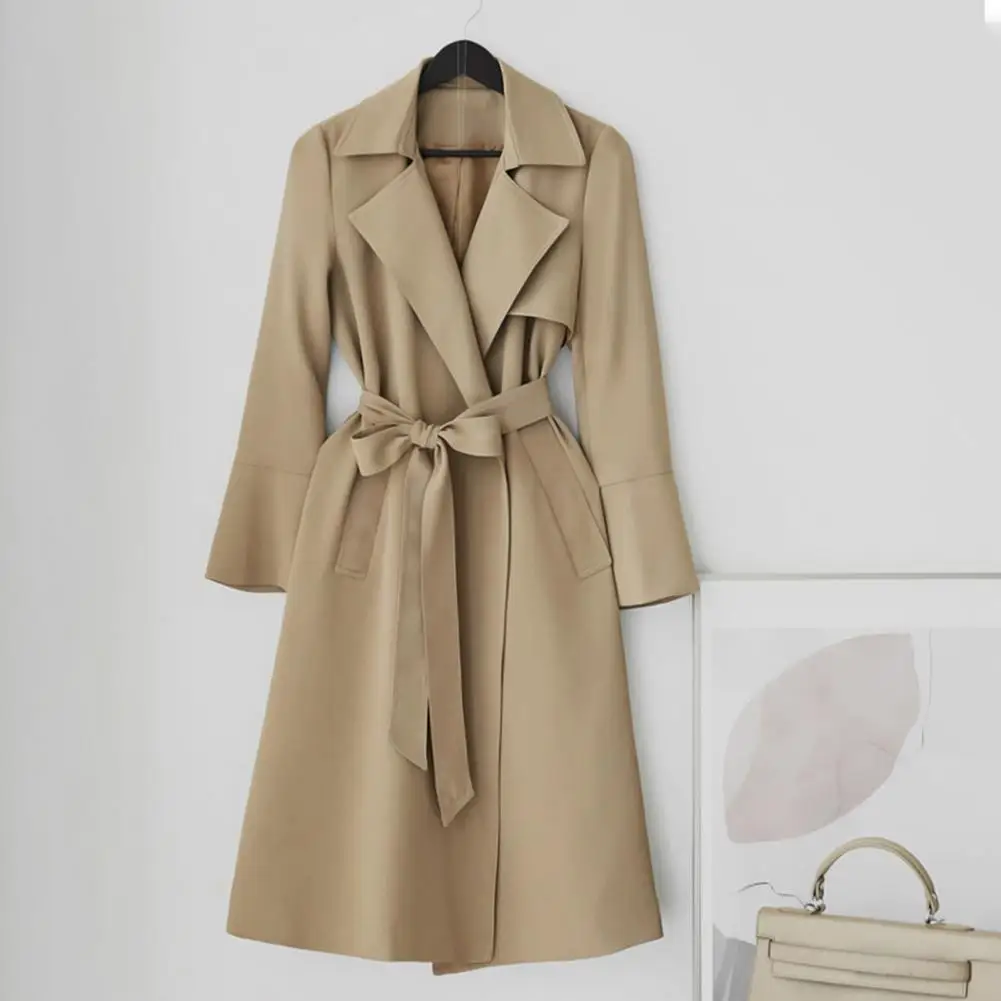 Black Square Buckle Belt Windbreaker Waist Belt Adjustable Wide Waist Belt for Women 67 Inch Replacement Trench Coat Band