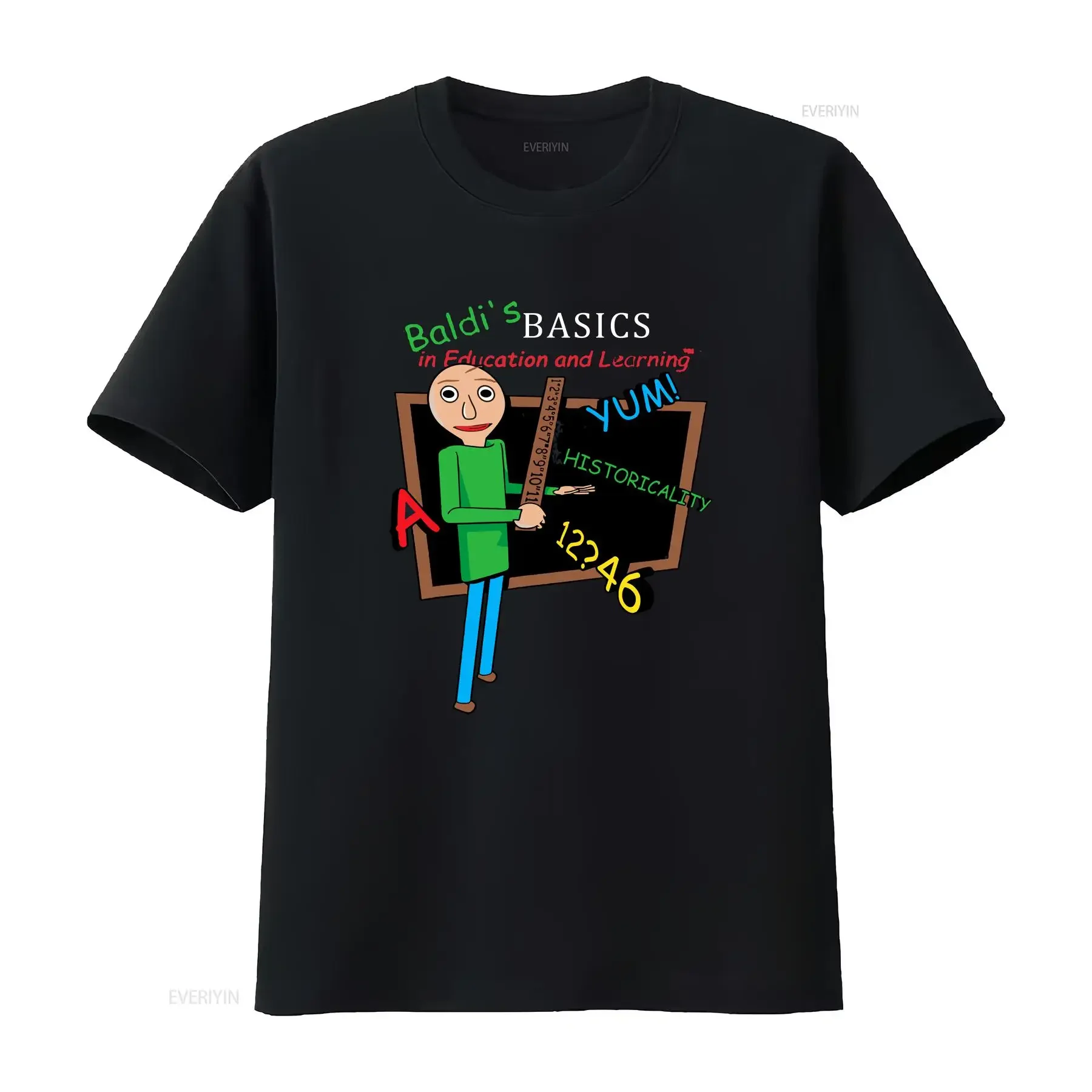 Vintage Baldi's T-Shirt Baldi's Basics Amazed Video Game Lover für Gamer, lustiger Moment, lang- oder kurzärmelig, Vintage, gewaschen
