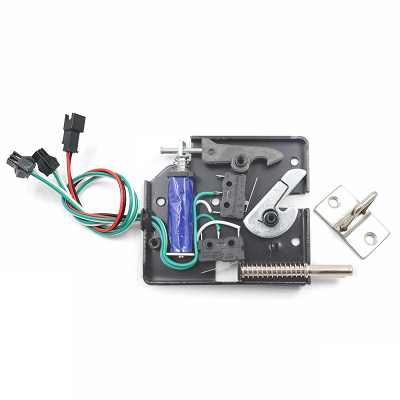 Dual-Channel Detection Electronic Locks DC12V 2A  For Locking  Sell-Machine Storage Shelf File Cabinet