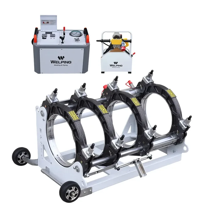 WELPING Portable Automatic HDPE Hydraulic Thermofusion Butt Welding Machine OEM/ODM 90-315mm 5.85kW