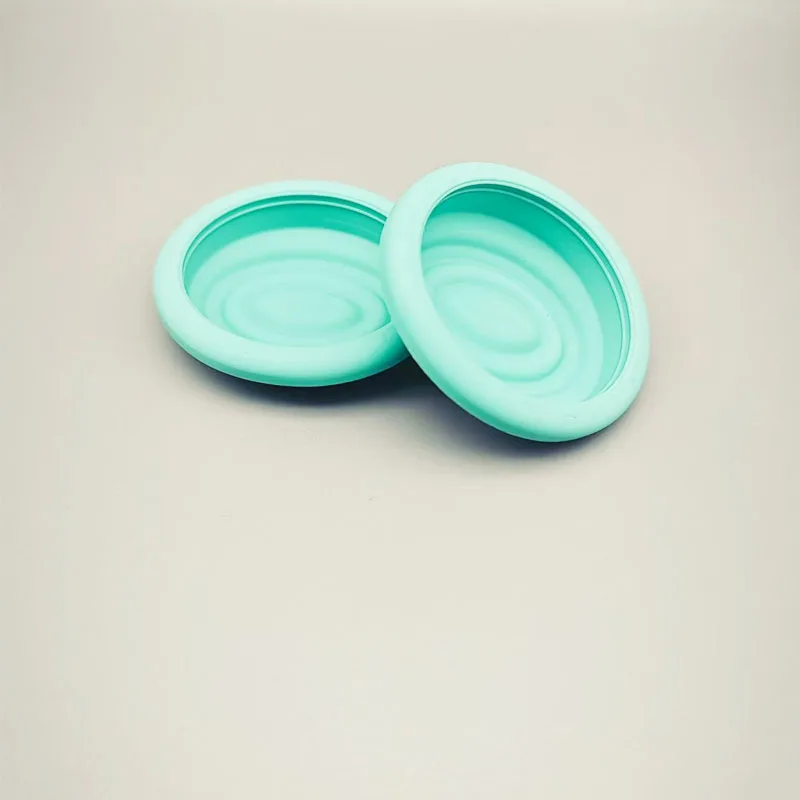قطعتان من غشاء السيليكون للطعام متوافق مع الشكل البيضاوي MY-376