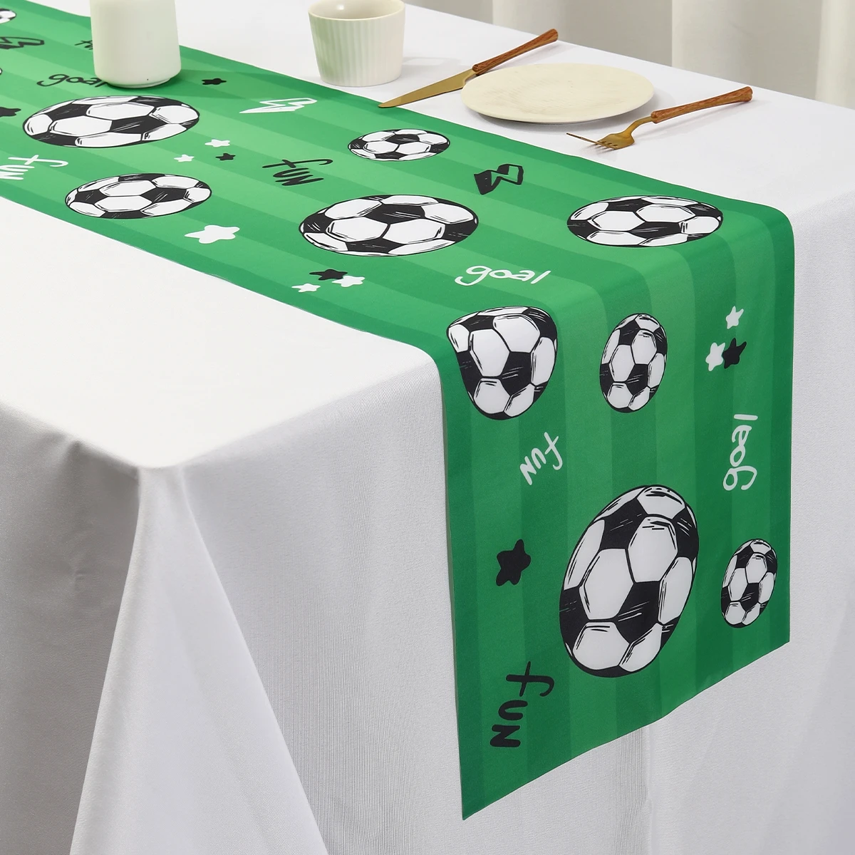 Soccer Table Runner Decors Pol - Outdoor Sport News review and price
