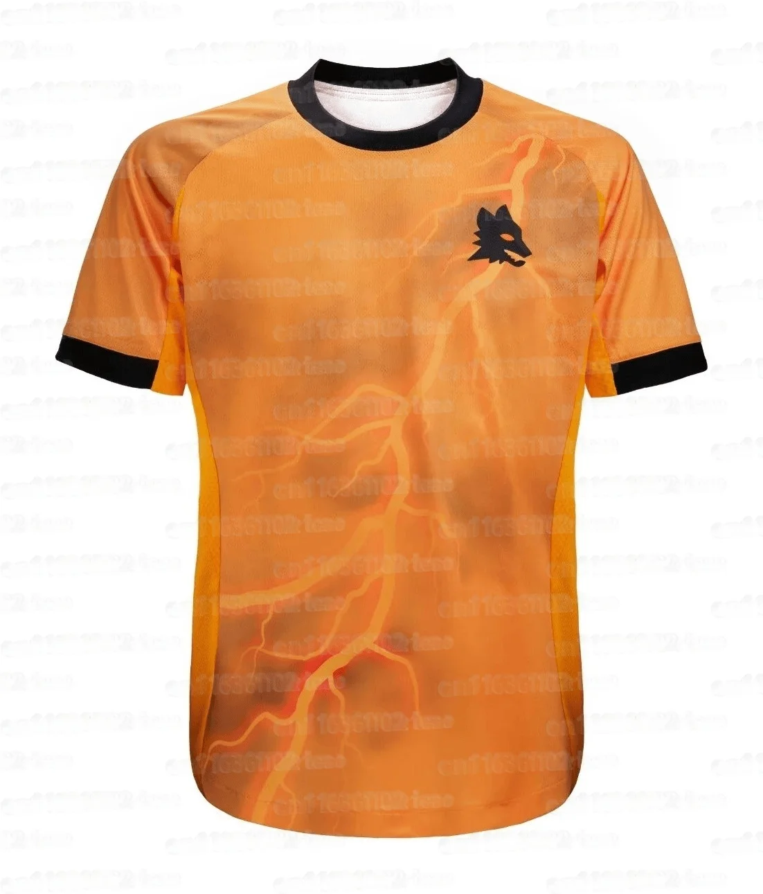 Beliebtes Familien-Fan-Römisches Fußballtrikot Kurzarm Y2K Streetwear Fußball-T-Shirt Fan Freizeit-Sport-T-Shirt – Detail 7