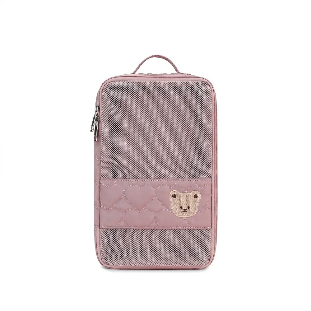 

Водонепроницаемая сумка для детских подгузников с милым дизайном, подвесная, для коляски, с несколькими отделениями и отдельными отсеками для хранения