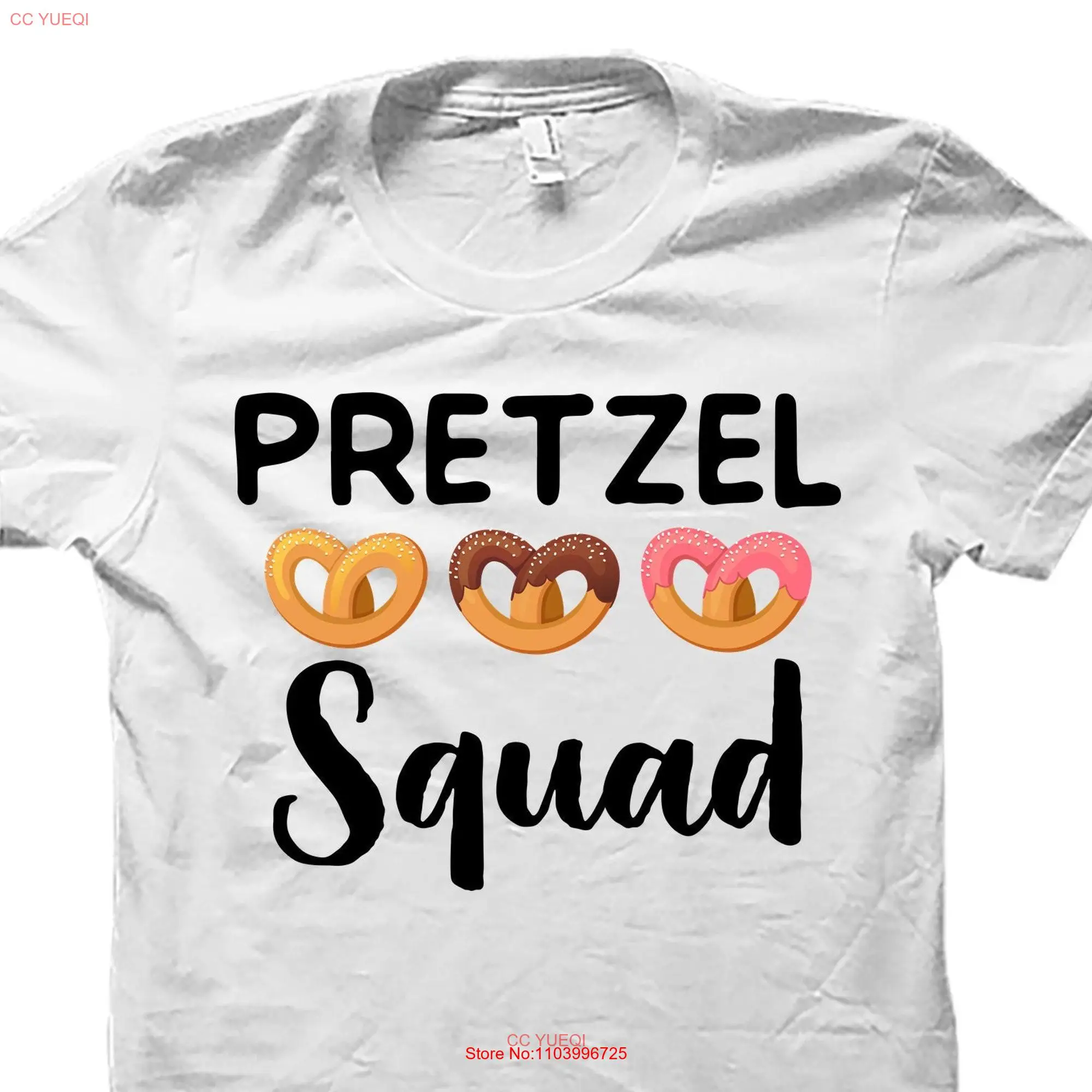 Pretzel Lover T Shirt OktoberfesT Baker Day Eater long or short sleeves