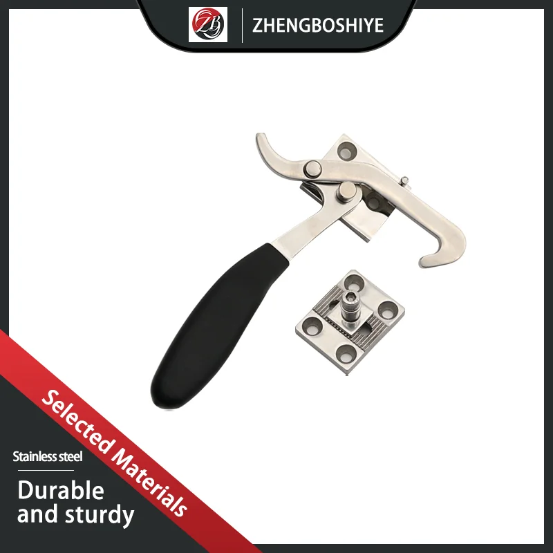 

Stainless Steel 304 High And Low Constant Temperature Box Side Door Handle Test Box Forced Tightening Handle Hook Lock