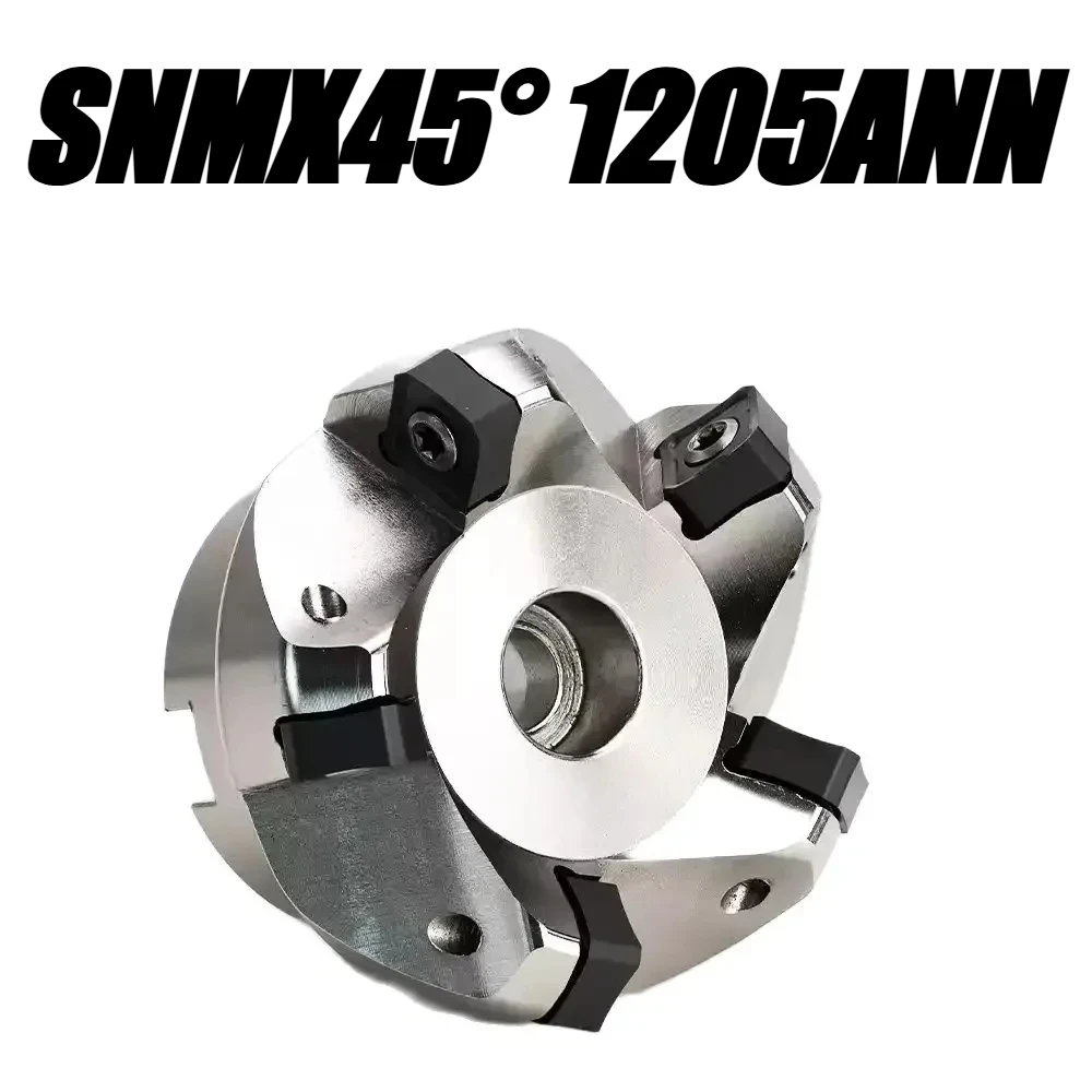 CNC Tool SNMX 45 ° SN12 Series Fast Feed Milling Cutting Disc SN12-50/63/80/100/125/160