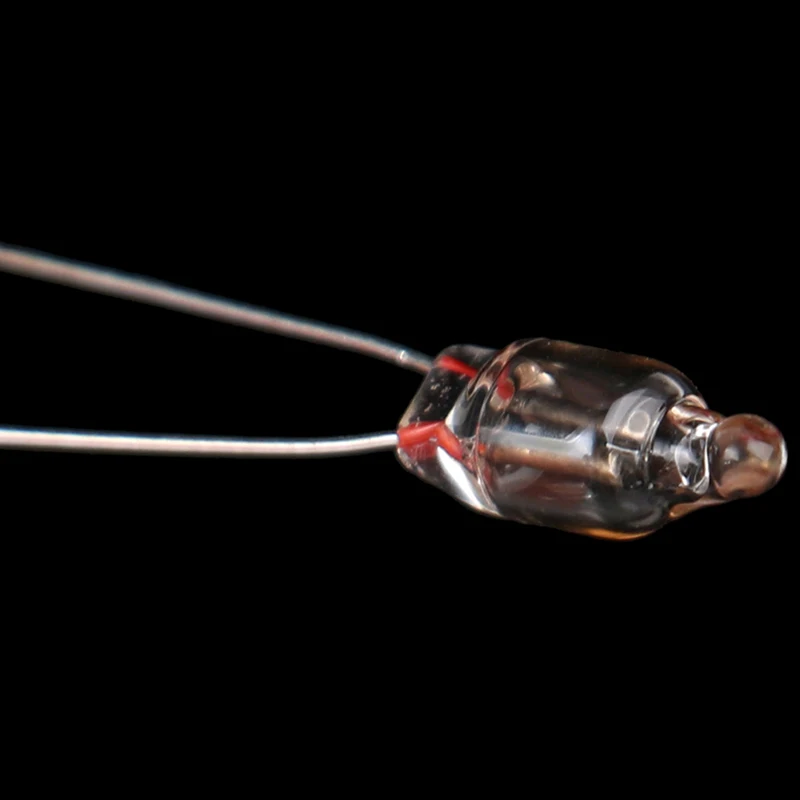 20Pcs Neon Indicator Light Red Signs 5mm Neon Lamp Glow 5X13mm 220v Neon Indicator Bulbs Switch Button Bulbs Accessories