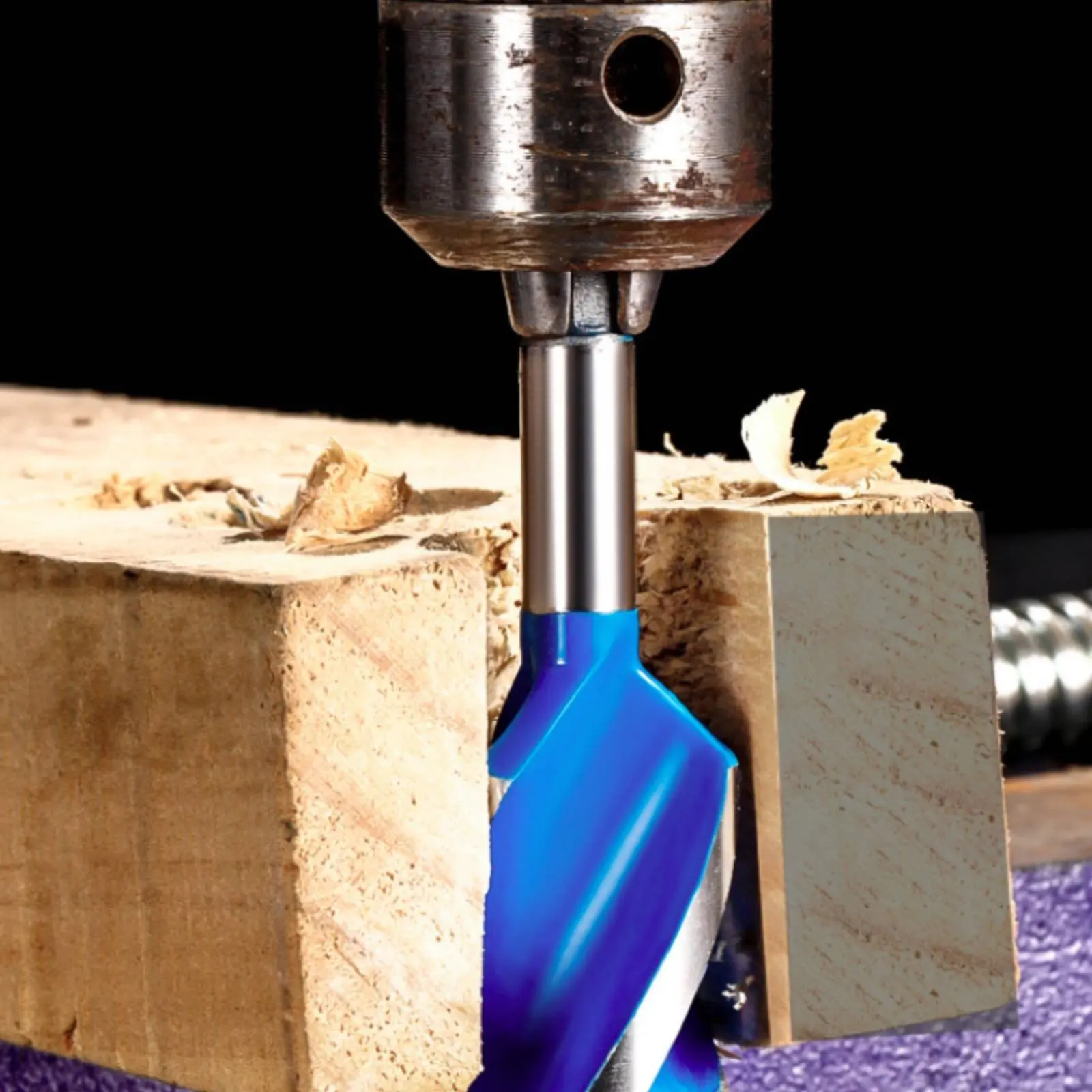 

Hex Shank Auger Bit Deep Hole Drilling Wood Auger Bit Tool Accessory Clean Holes Chip Removal for Woodworkers