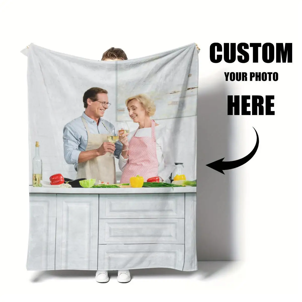 Hundedecke, Geschenke für Frauen, niedliche Hunde-Tiermuster-Decke, Hundethema, Hundeliebhaber-Geschenke für Frauen, Mädchen, Erwachsene, weich warm