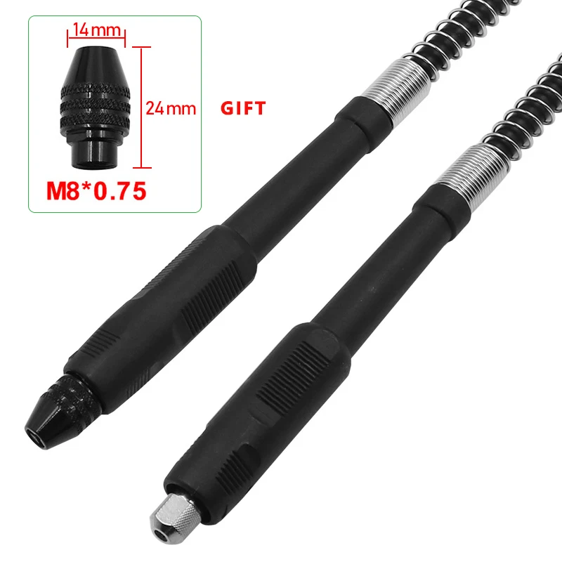 108mm Dremel Tool Rotary Grinder Tool Flexible Flex Shaft 18x1.5MM  Rotary Tool Accessories Flex Shaft Universal Chuck