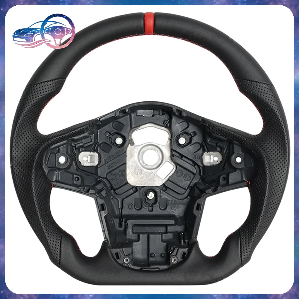 

Full Leather Steering Wheel for Toyota Supra GR A90 Mkv Mk5 2020-2025 Perforated Leather Grip