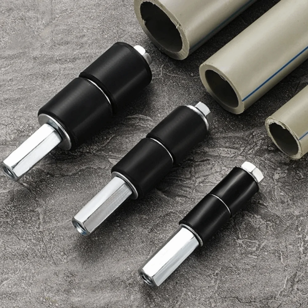 5pcs Universal Metal Water Stop Pin Hot-melt 20/25/32 Plumbing Repair Tool Rubber Pressure Stopper Leak Stopper Kitchen Plumbing