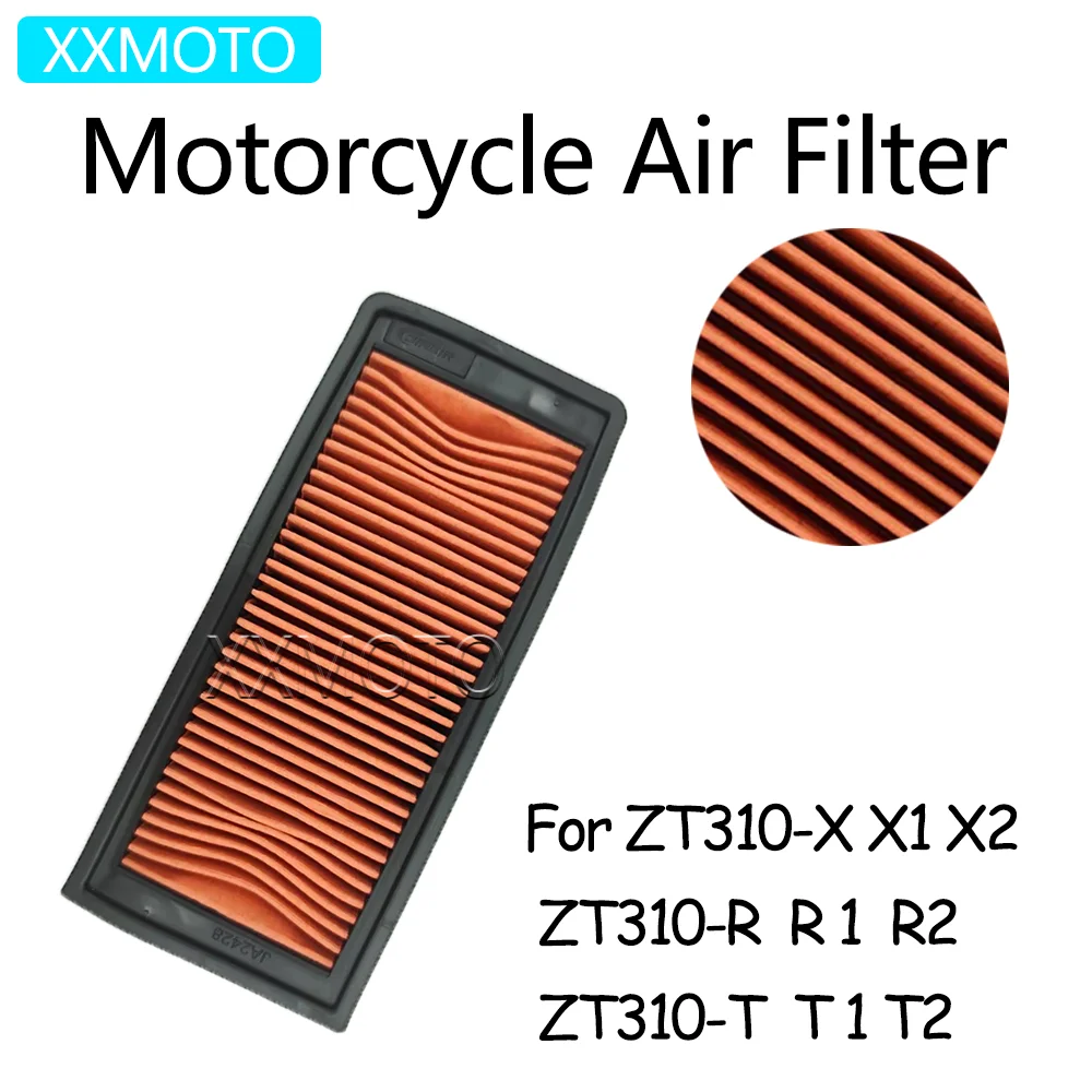 

For ZONTES ZT310 ZT310X ZT310R ZT 310 310X 310R 310T ZT-310 X T R Motorcycle Air Filter Intake Cleaner System Elements