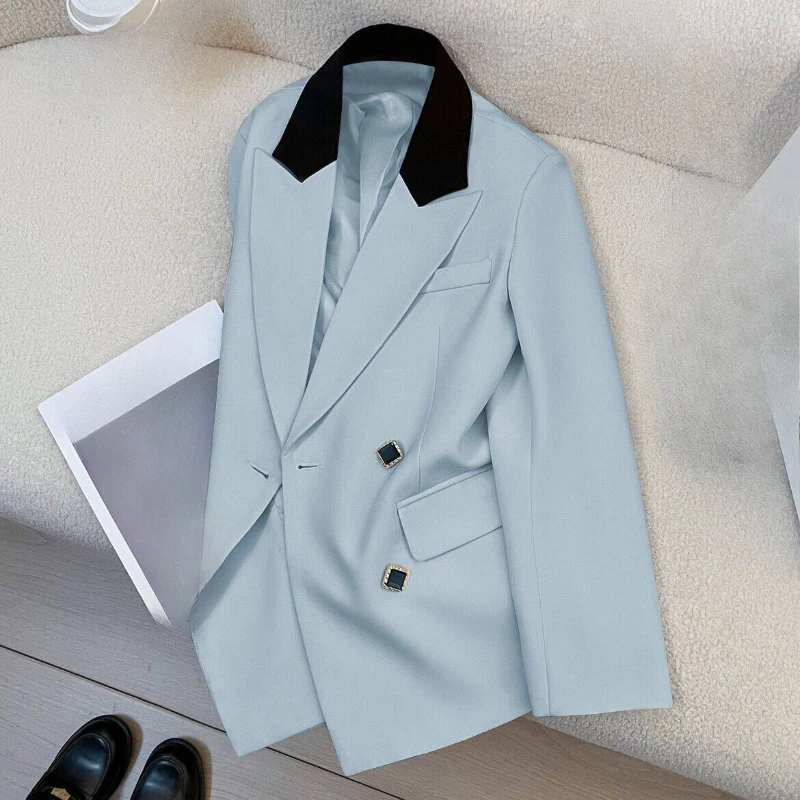 النسخة الكورية من تصميم حس السترة المرأة ربيع جديد مزاجه الراقية عادية المقلية الشارع شياو شي Comfortableloose #2