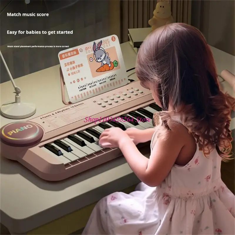 

37 Multifunctional Electronic Keyboard Toy For Kids With Various Sound Effects And Rhythms