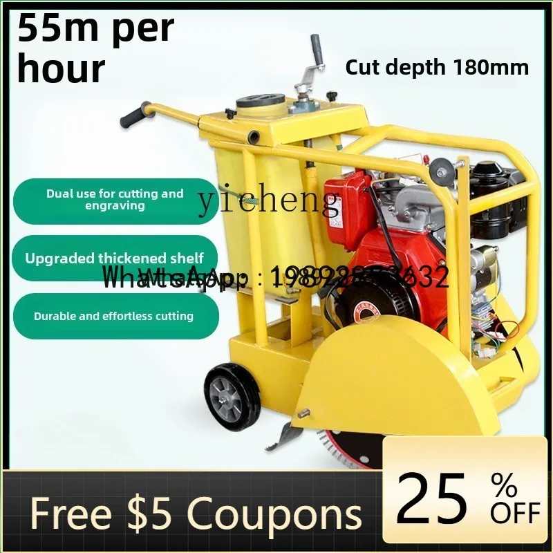 ABB Concrete Road Cutting Machine Cement Pavement Cutting Machine Electric Highway Cutting and Engraving Machine Concrete