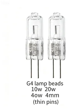 10-個フィリップス用ハロゲンランプビーズ-g4-低電圧ランプビーズ-12v-20-ワット-10-ワットクリスタル電球ピン小型電球