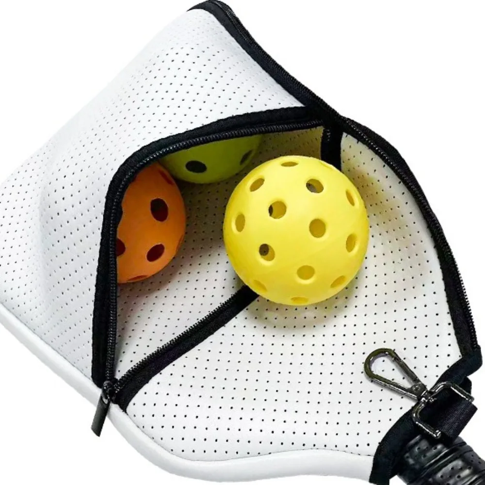 جودة مع حقيبة مضرب بخطاف معدني لمنع السقوط وغطاء مضرب بسحاب من النيوبرين