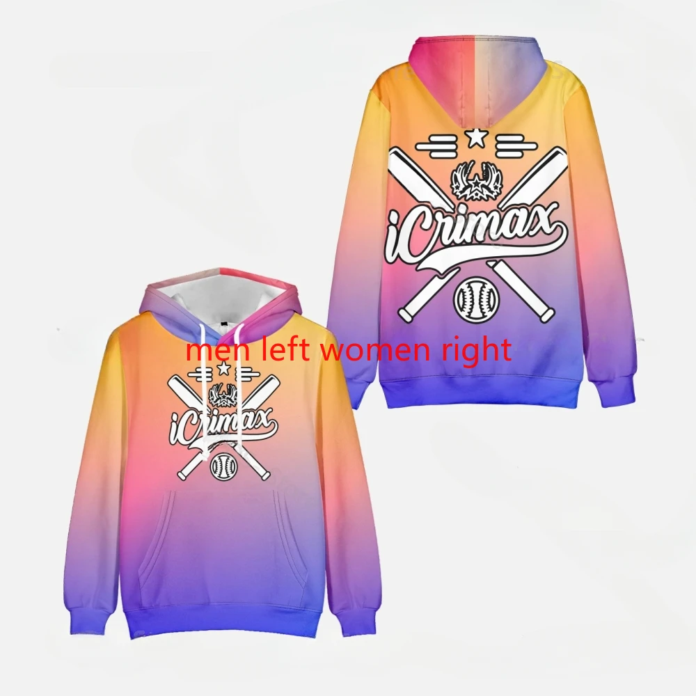 Burgerpommes Icrimax sudaderas con capucha para niños y adolescentes, sudadera de gran tamaño para niños y niñas, camisa de sudor, Tops de moda