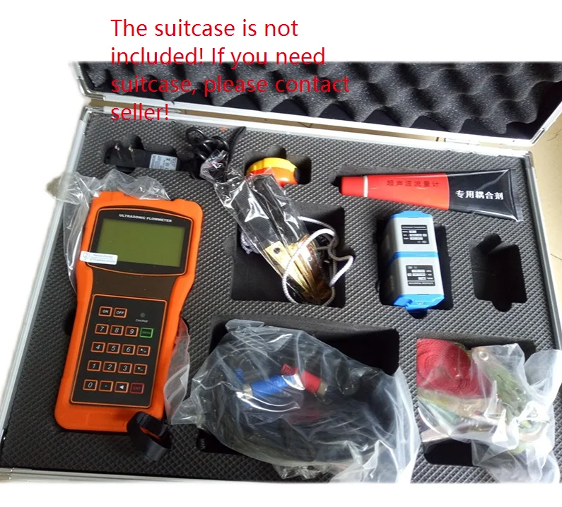 Ultrasonic Flow Meter Flowmeter Ts-2 Dn15-dn100 Tm1 Dn50-dn1000 sem Caixa do Pacote Tuf2000h