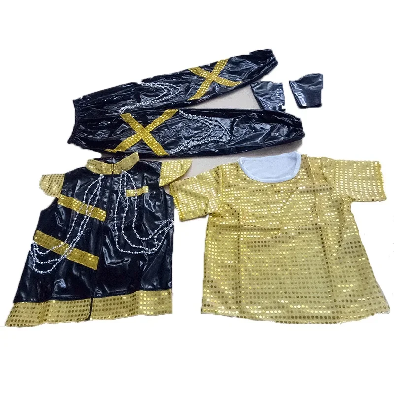 Children's Modern Dance Costumes Children's Boy Street Dance Sequins Jazz Dance Stage Rack Drum Show