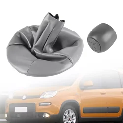 Gear Shift Knob Lever Shifter Gaiter Boot Cover Collar For FIAT PANDA (2) 169 2003 - 2011 5 Speed Gear Lever Knob Gaiter Kit