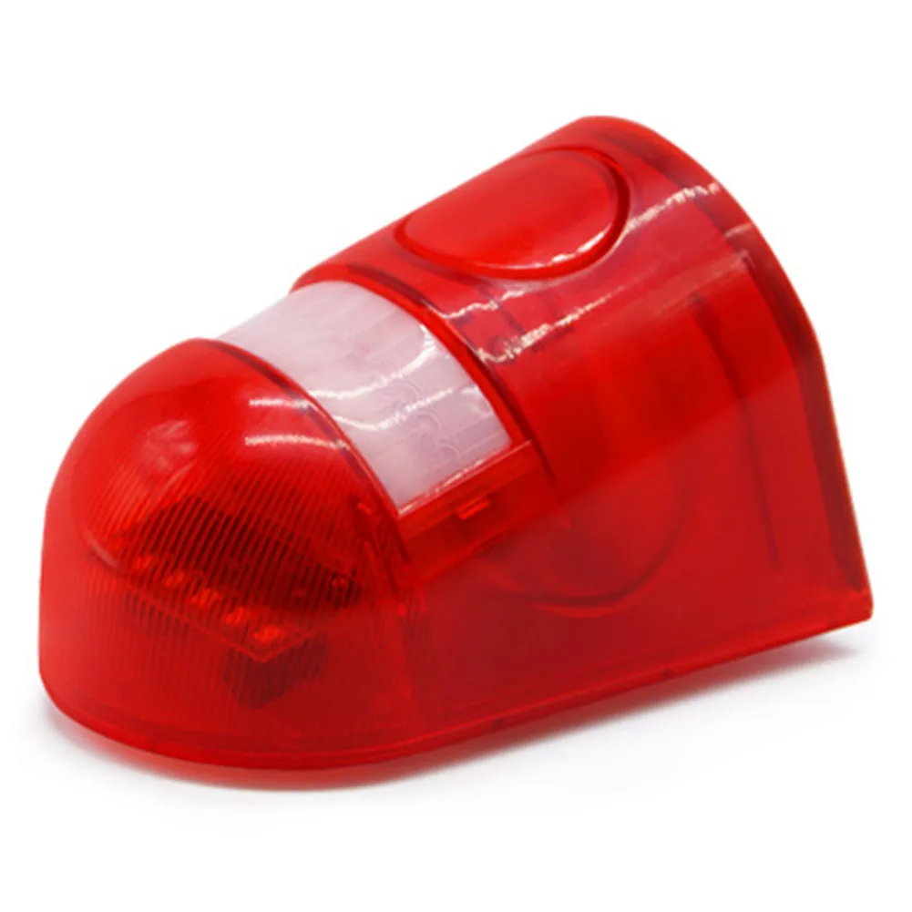 Sirena de seguridad con sonido, Sensor de movimiento infrarrojo Solar resistente al agua, alarma, Control remoto, multifuncional para Villa, granja, patio y jardín