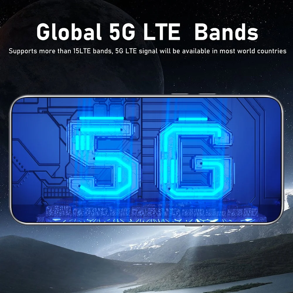 Neues C27 Ultra Smartphone Android 5G 7,3HD 22G+2TB Smart Mobiltelefon Dual-SIM 7800mAh Entsperrtes Handy 48MP Globale Version Telefone – Detail 16