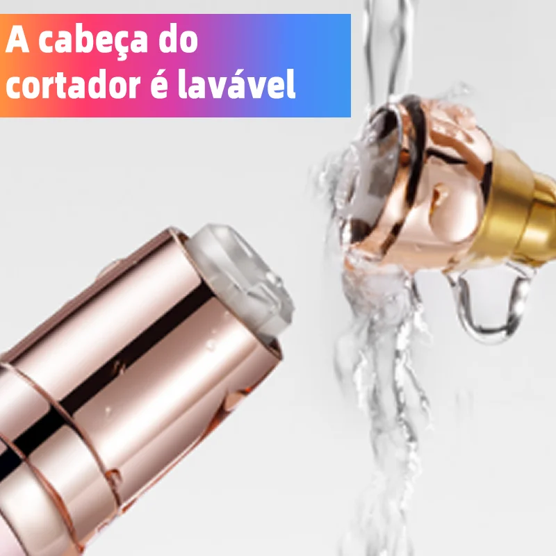 USB الكهربائية أداة قص الحواجب ماكياج غير مؤلم العين الحاجب لنزع الشعر ماكينة حلاقة صغيرة شفرات المحمولة مزيل شعر الوجه النساء Depilator