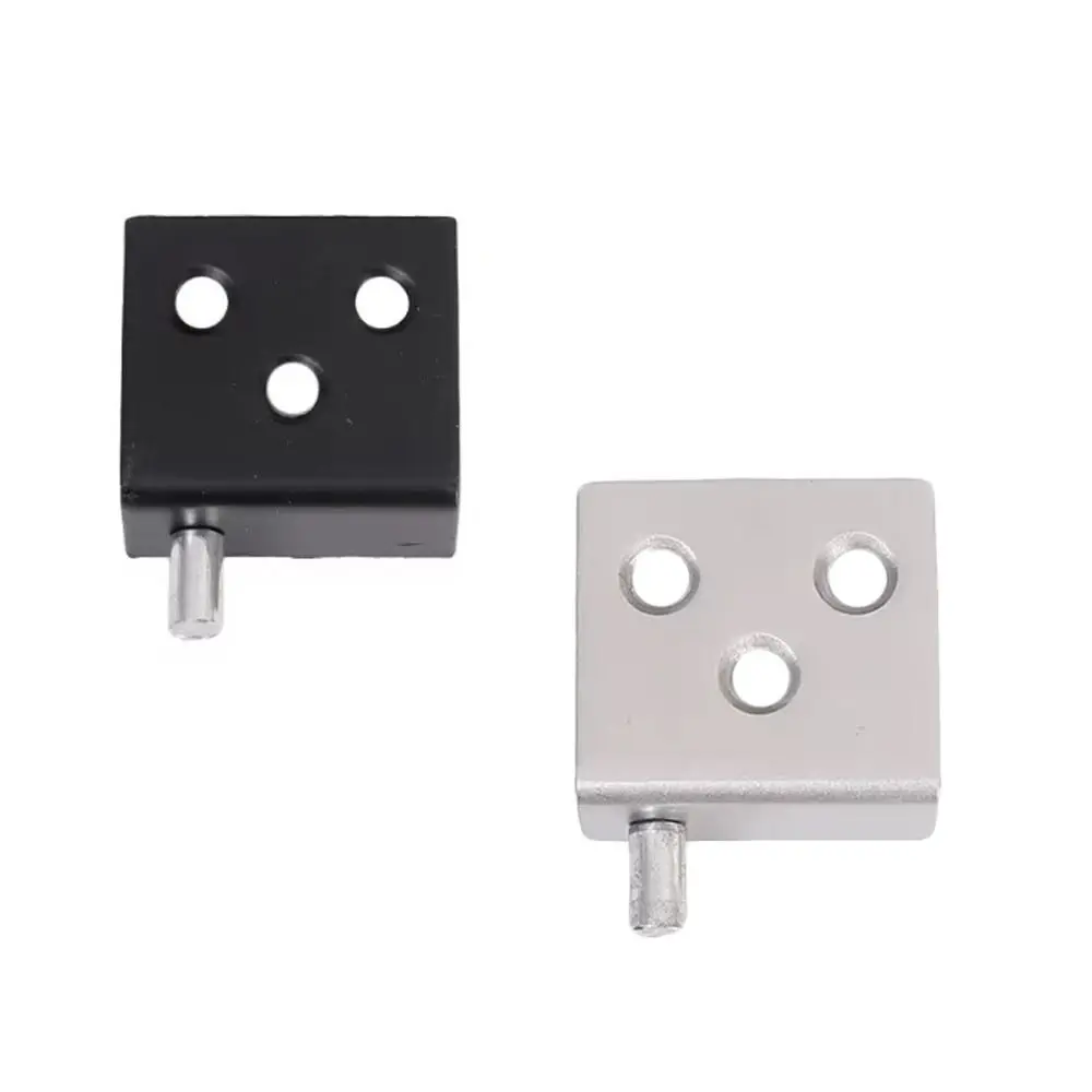 1 زوج الفولاذ المقاوم للصدأ محور CT رموز الزاوية جلبة فضية أدراج مفصلات الأبواب عمود مخفي #2