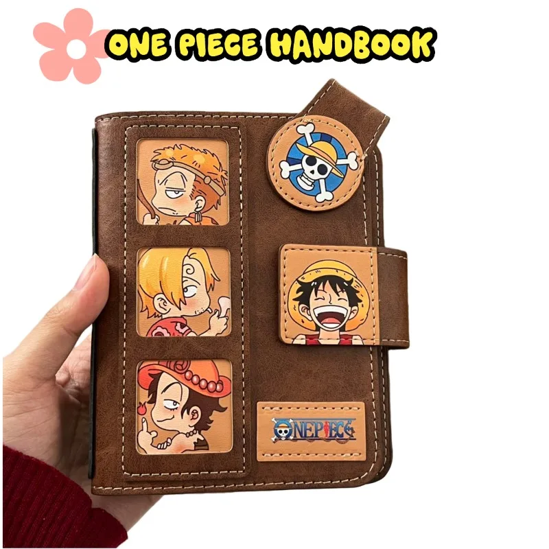 

Периферийные устройства японского ретро-аниме One Piece A7, стильный кожаный блокнот с вкладышами, высокоэстетический студенческий дневник