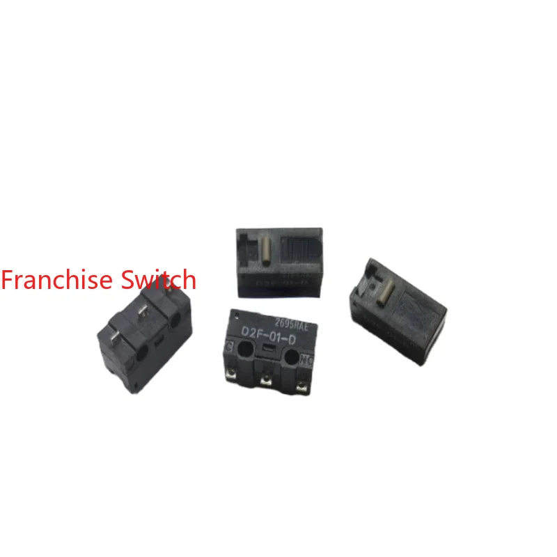 5PCS Small Microswitch D2F-D Terminal D2F-01-D Travel Switch Gray Point