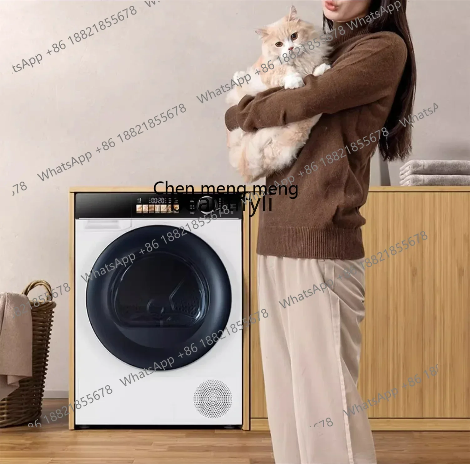 

Z189 A01 Dryer Sterilization and mite removal Automatic drum Double engine heat pump dryer