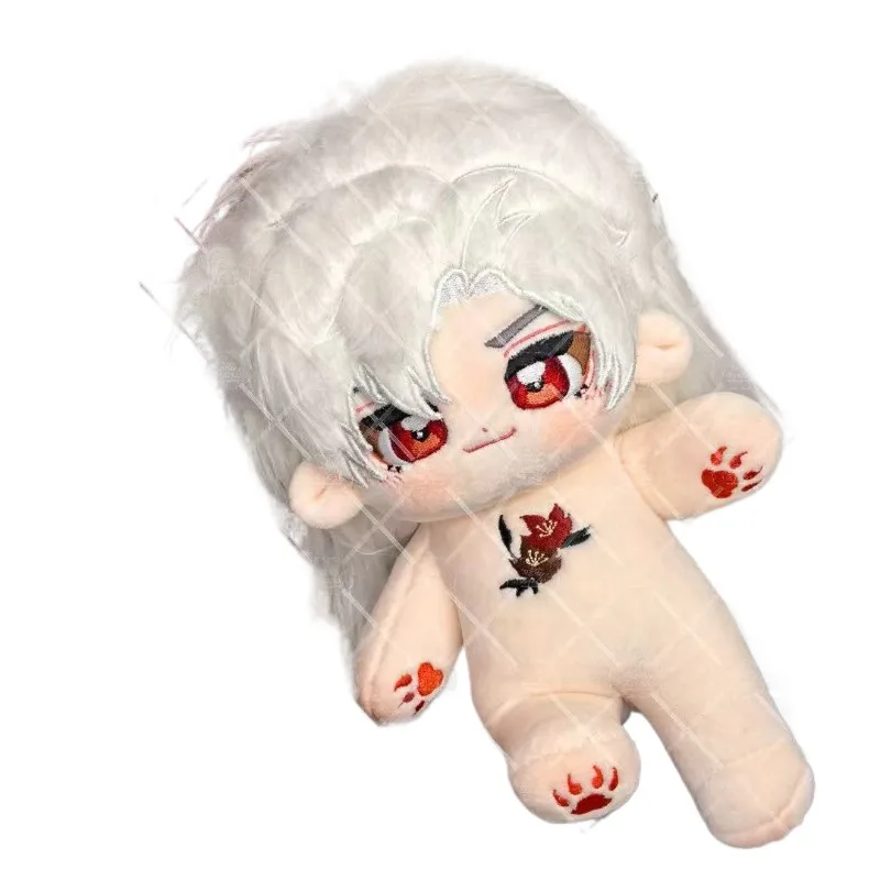 20cm Anime Game Love and Deepspace Sylus Fllower Series Cosplay Soft Cotton Doll Body With Skeleton Cartoon DIY Toy Figures Gift