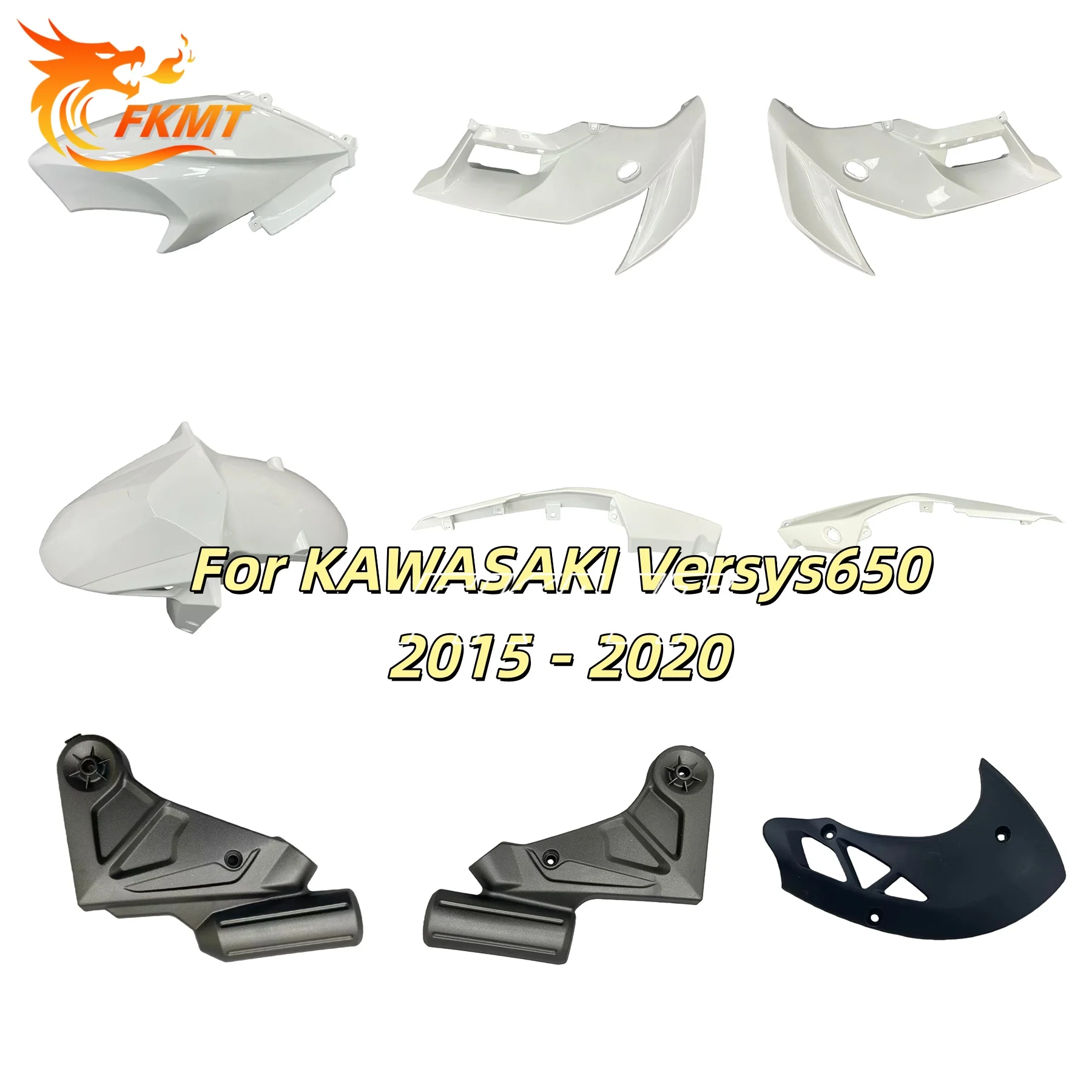 

Fit For Kawasaki Versys650 Versys 650 15-21 Motorcycle Accessories Fairing Bottom Cover Protector Fairing Kit ABS Frame