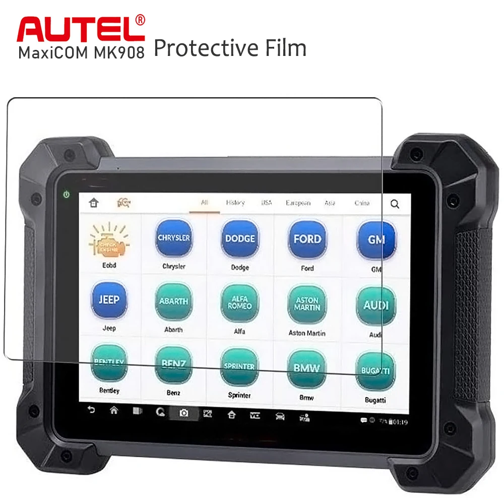 Autel Protective Film Compatible For MK808BT/MK808/MP808/DS808/IM508/MK808TS/MP808TS/MS906/MS906BT/MK906BT/MK908/IM608/MK908P