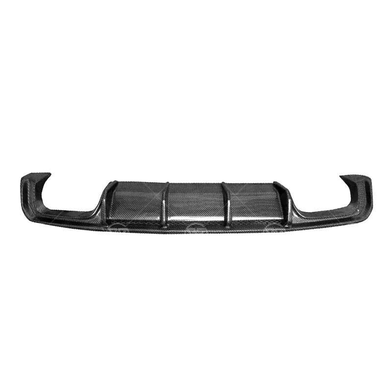 Carbon Fiber Rear Lip Diffuser For BMW X5M X6M Series F85 F86 M Sport 2019+ V Style Back Bumper Splitter Body Kit