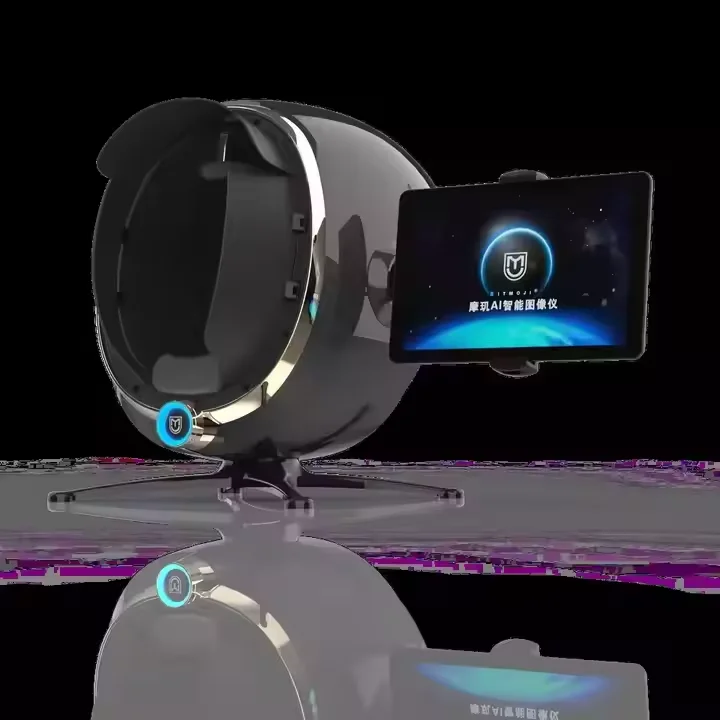 Update MAX AI Smart 3D Skin Detector 8 Spectrum Digital Analyzer Face Analyzer Machine Facial Scanner Analyzer Machine