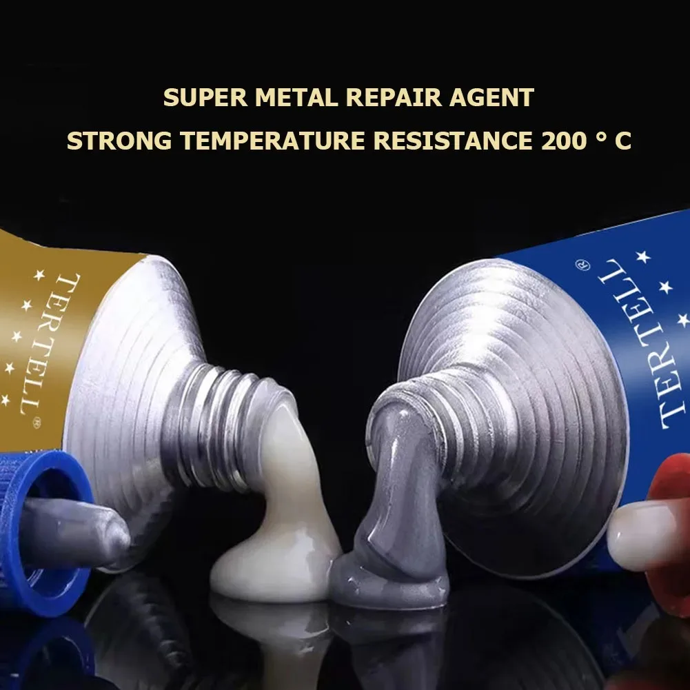 Epoxy Resin Set Liquid Metal Repair Paste Super Glue AB Type Casting Glue Cold Welding High Intensity Magic Bonding Sealant Home