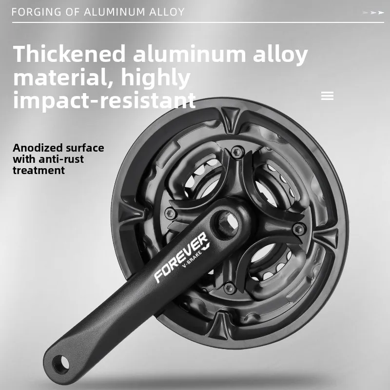 

Алюминиевый сплав, кривошипный рычаг для горного велосипеда, разъем для педали, аксессуары для левой ноги, постоянные детали велосипедного оборудования