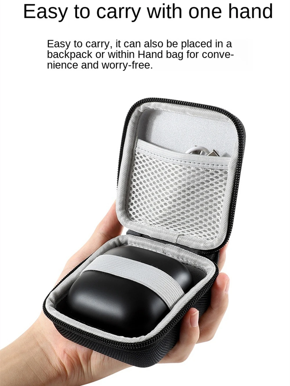 For Apple Beats Powerbeats Pro Bluetooth Headset Storage Bag Powerbeats Hard Shell Protective Cover Data Cable Box