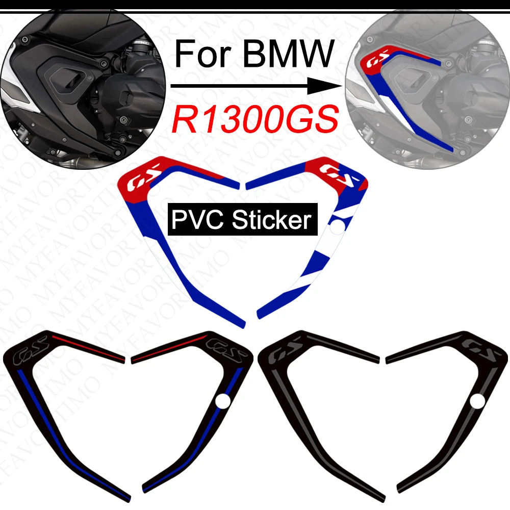 

For BMW R1300GS R 1300 GS 1300GS ADV Adventure Motorcycle Tank Pad Gas Fuel Oil Kit Front Beak Fender Protector Stickers Decals
