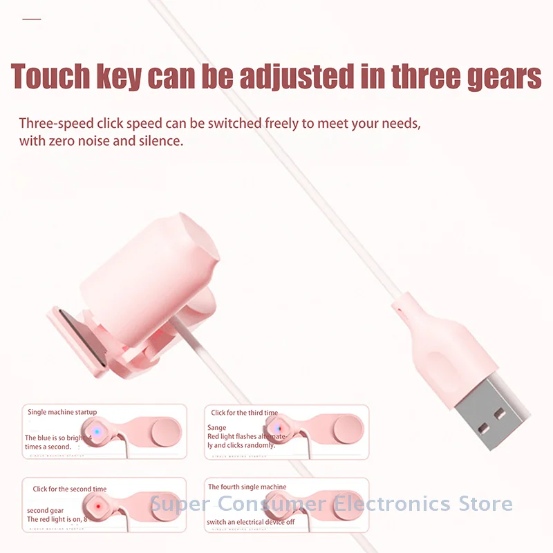 Smart Screen Tapper Adjustable Speed Auto Clicker For Giving Unlimited Thumbs-ups Pragmatical Autoclicker For Phone And Mobile